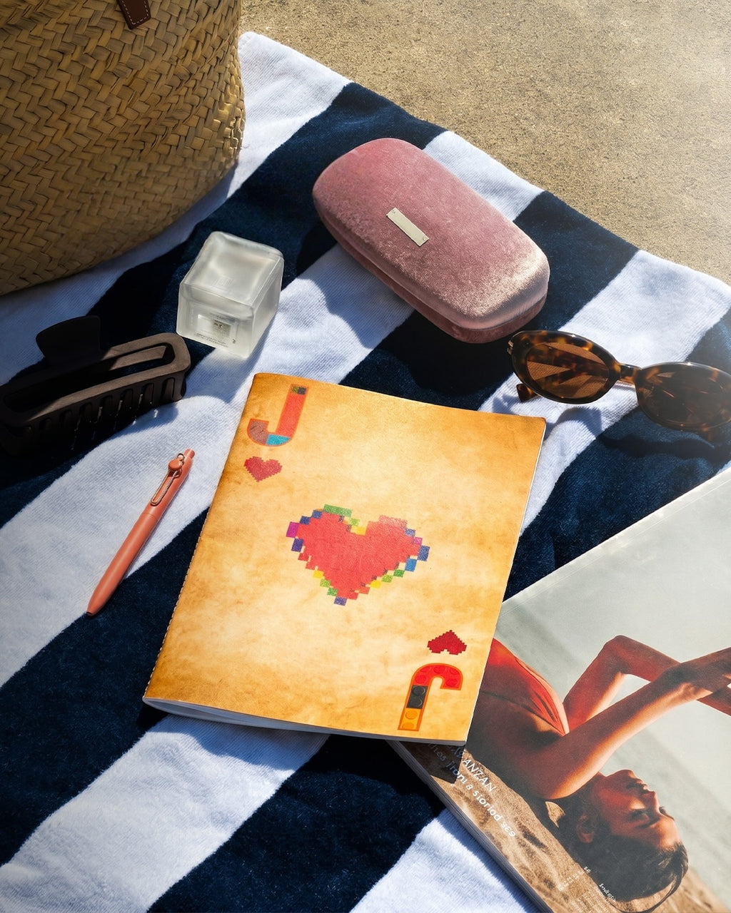 Jack of my Hearts Vellum Notebook