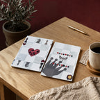 Straight Flush Playing Card Vellum Notebook Set (Pack of 3)