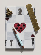 Straight Flush Playing Card Vellum Notebook Set (Pack of 3)